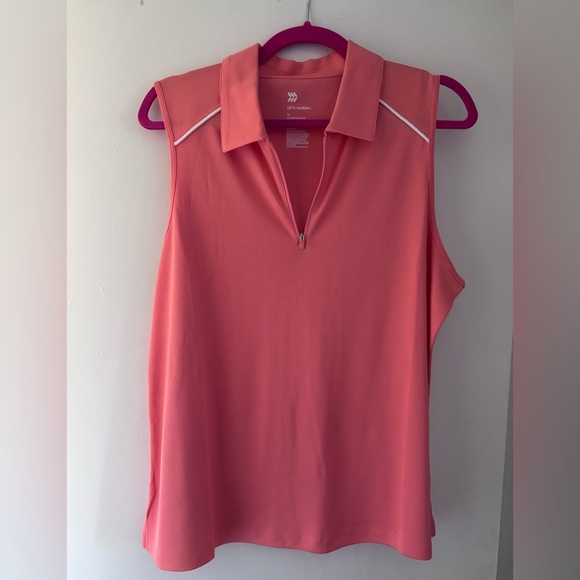 All in Motion XL Pink Polo Shirt - Picture 1 of 5